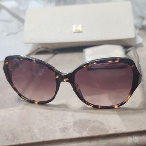 Escada Tortoise Shell Sunglasses with Brown Lenses